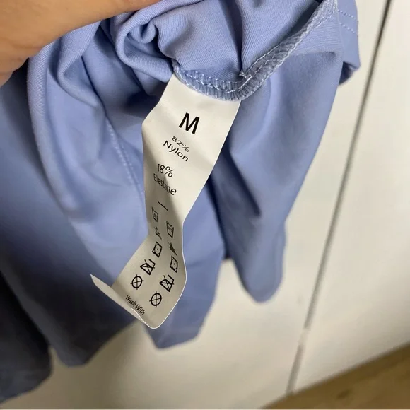 Halara Backless Cut Out Twisted Side Pocket 2-in-1 Barre Ballet Dance Dress M - Picture 7 of 10